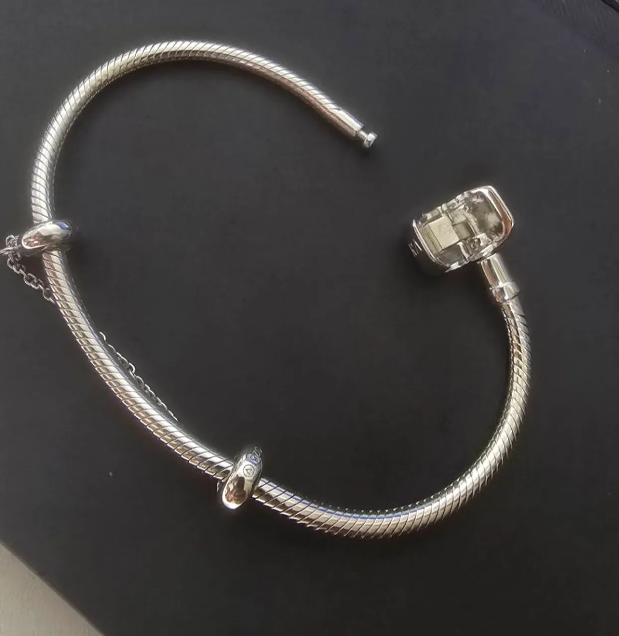 Pulseira Berloques Life 18cm em Prata 925 - Foto 4