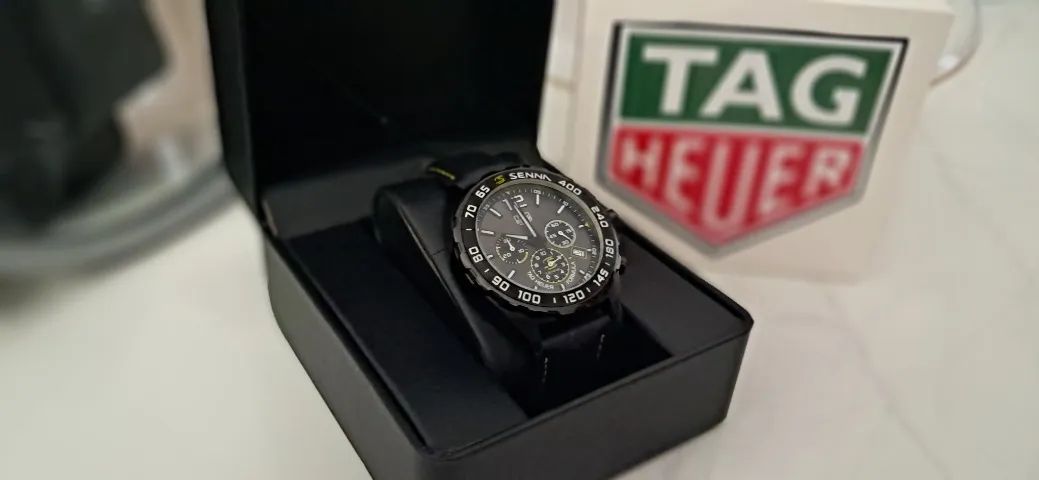 TAG Heuer Formula 1 Chronograph x Senna com caixa - Foto 3