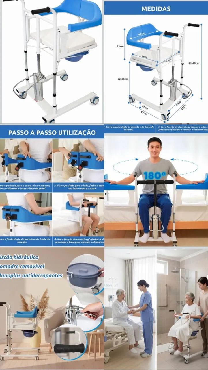 Cadeira de transferência  - Foto 3
