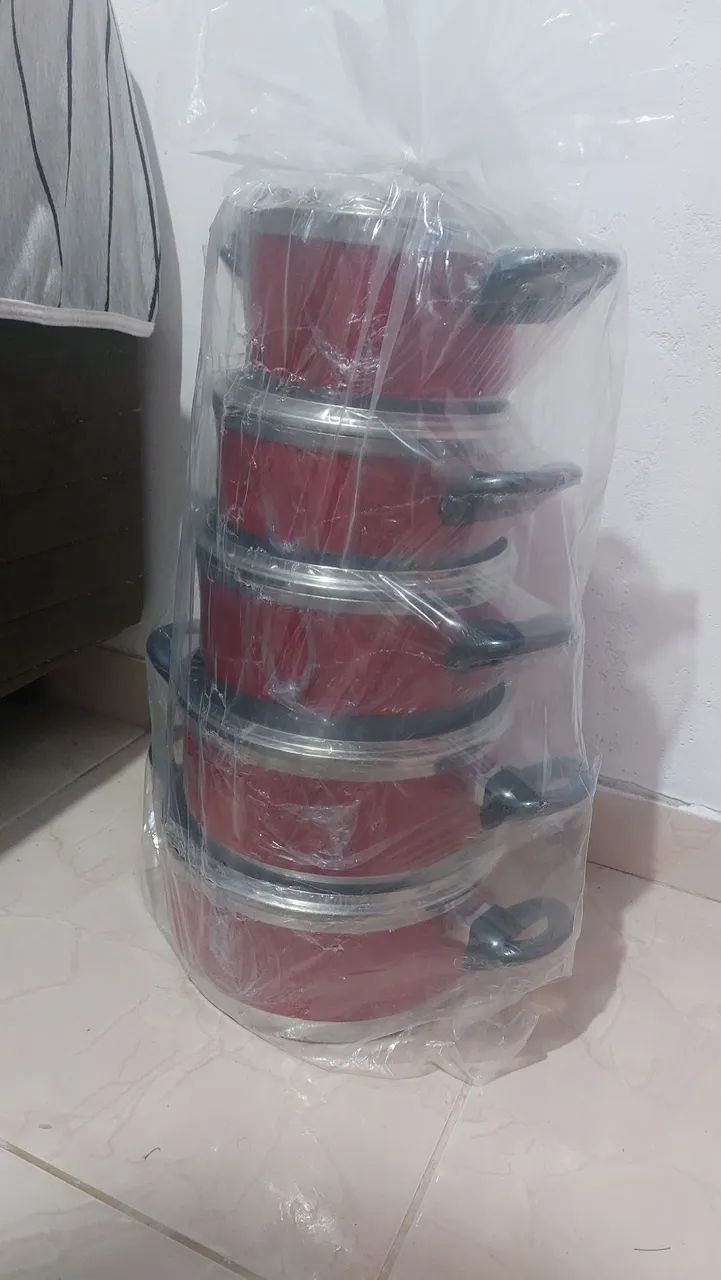 Conjunto de panela 5 peças  - Foto 3