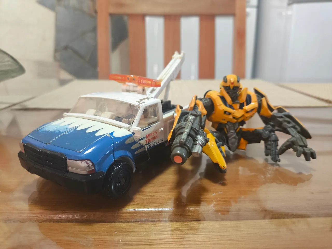 Transformers 2007 Final Stand Longarm e Bumblebee Deluxe Class - Foto 4