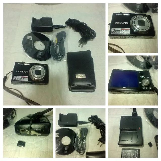 Câmera Digital Nikon Coolpix S630 12MP 7x Zoom (LER ANÚNCIO)