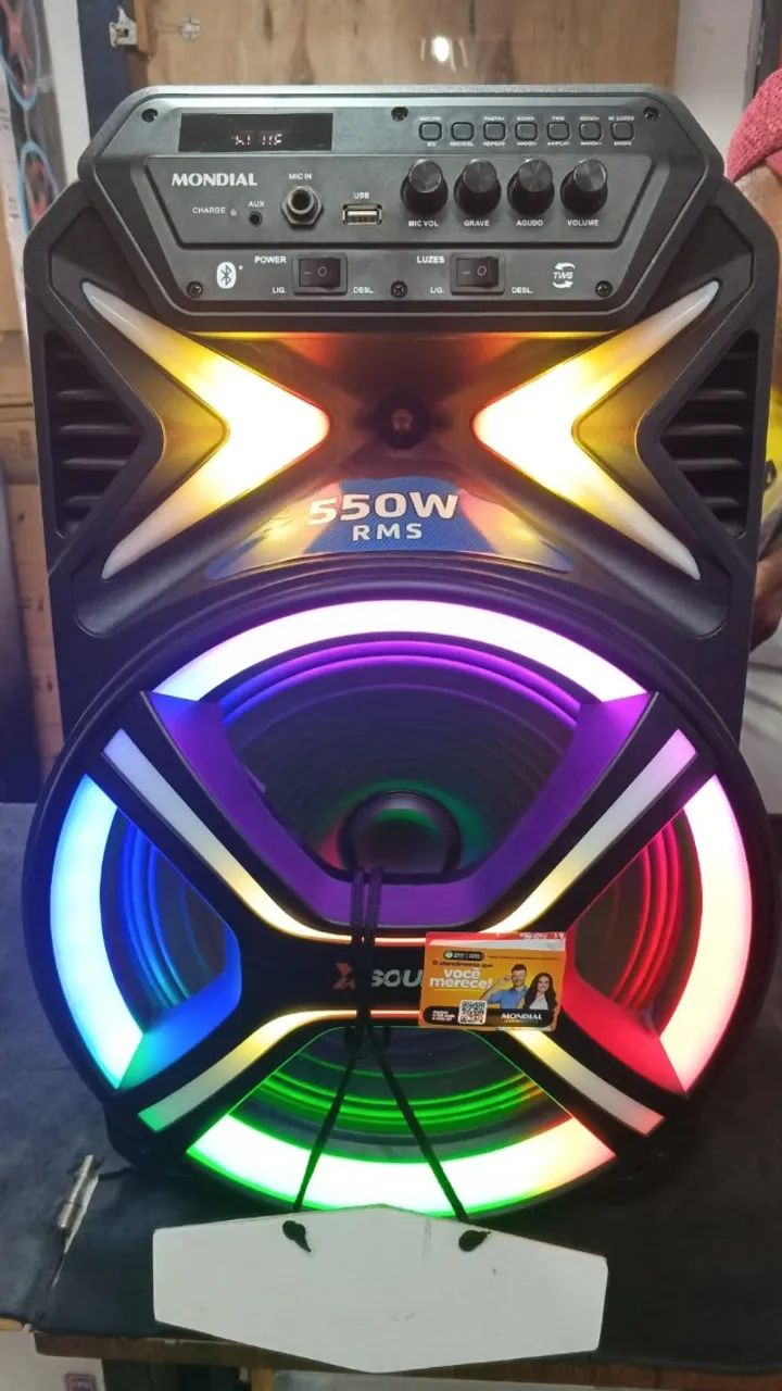 CAIXA AMPLIFICADA CM-550 BIVOLT .