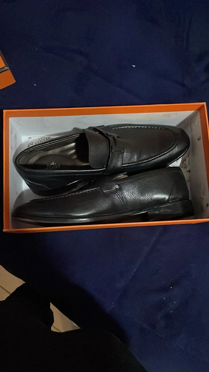 Sapato Hermes mocacino  - Foto 4