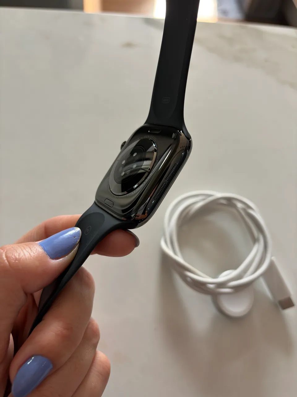Apple Watch S 10  titânio  GPS CELULAR  - Foto 2