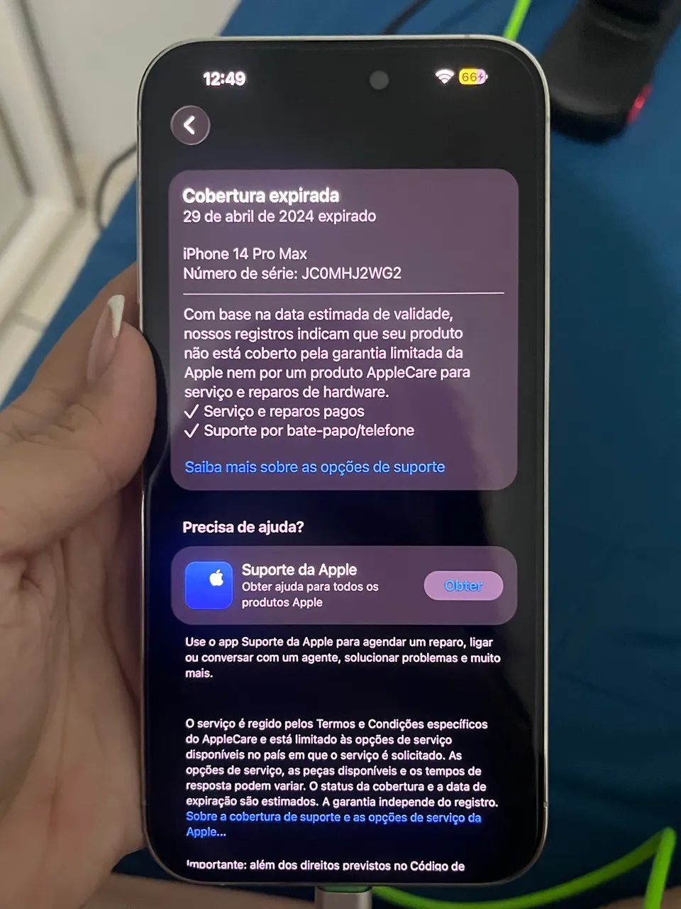 iPhone 14 Pro Max 128gb com 98% de bateria  - Foto 5