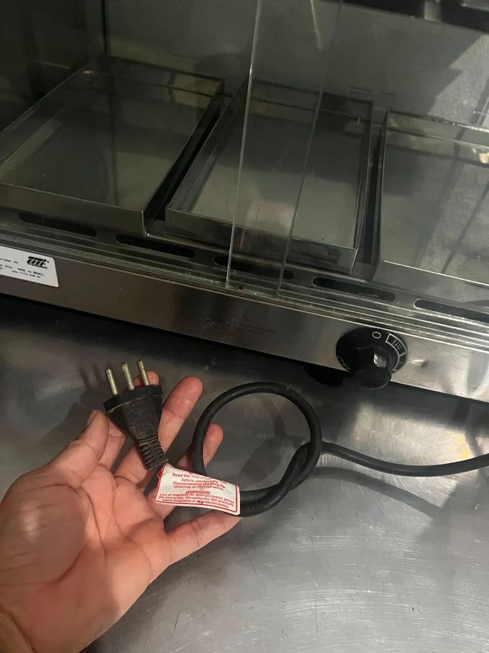 Vitrine e estufa para salgados  - Foto 2