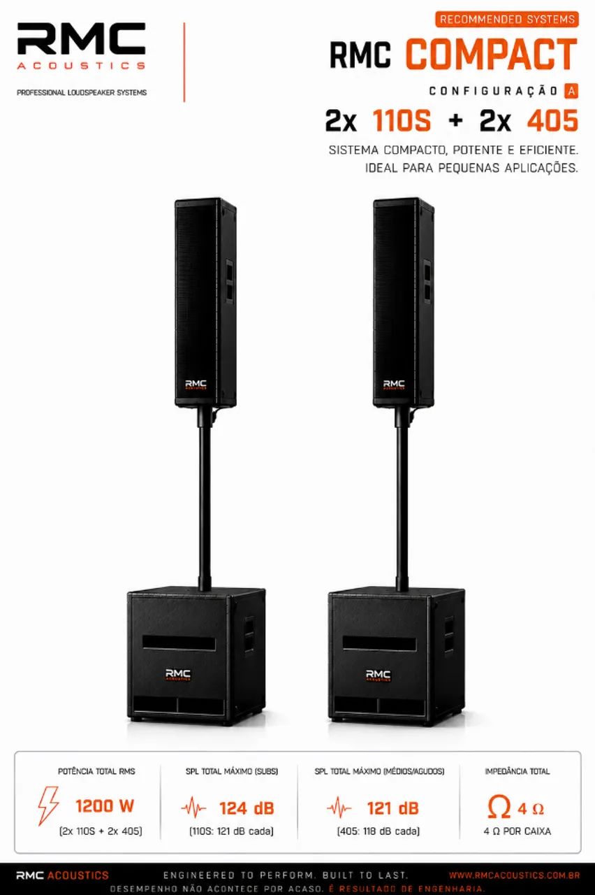 KIT COMPACT SYSTEM 2X405 + 2X110S