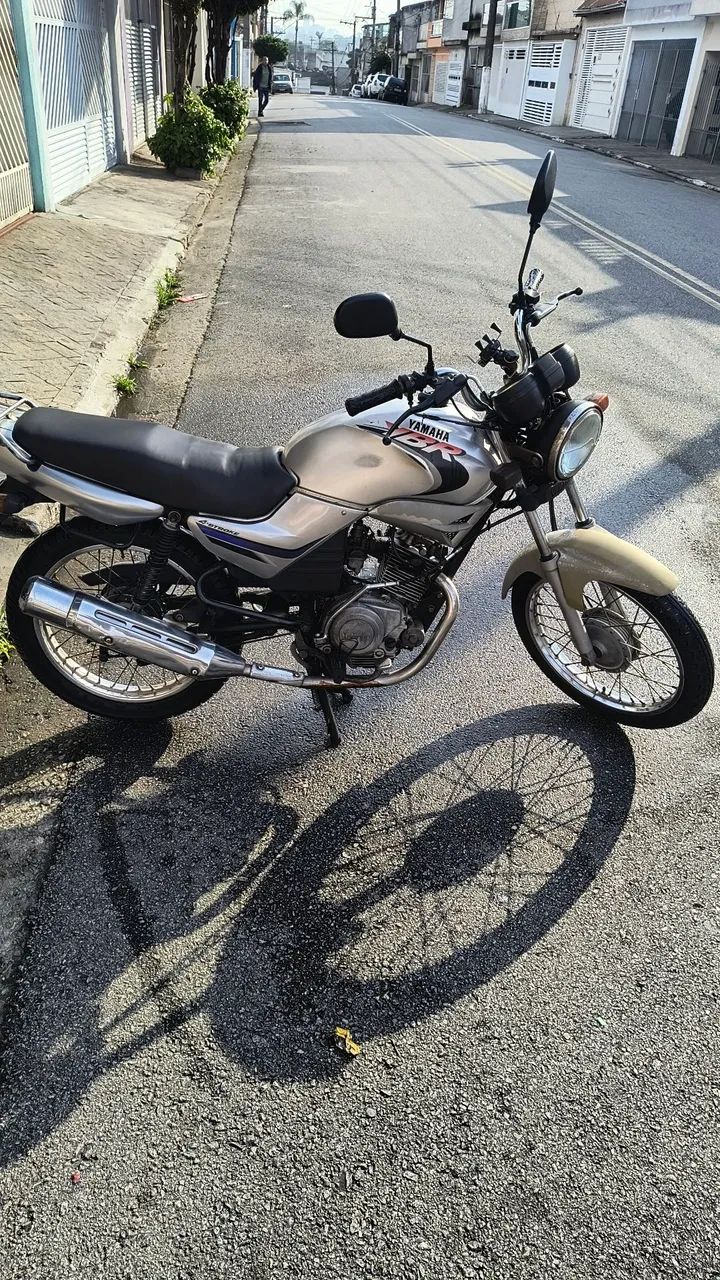 Moto YBR 125 E Prata - Foto 3