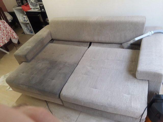 Limpeza / lavagem de sofá * - Foto 5