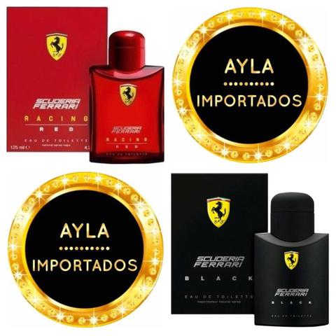 3 x R$ : 40,00 Perfume Importado MASCULINO SCUDERIA FERRARI