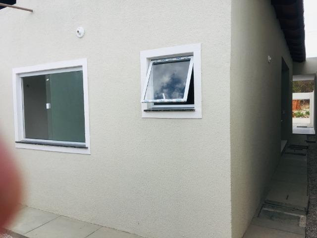 Casa com estilo moderno com doc. gratis 2 quartos,2 wcs ,em fortaleza-pedras - Foto 12