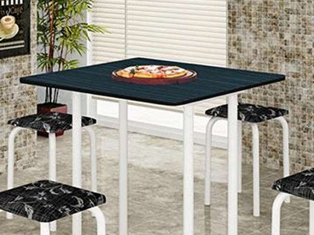 Mesa Console Dobravel c/ 4 Bancos Soma (Produto Novo na Embalagem) - Foto 2