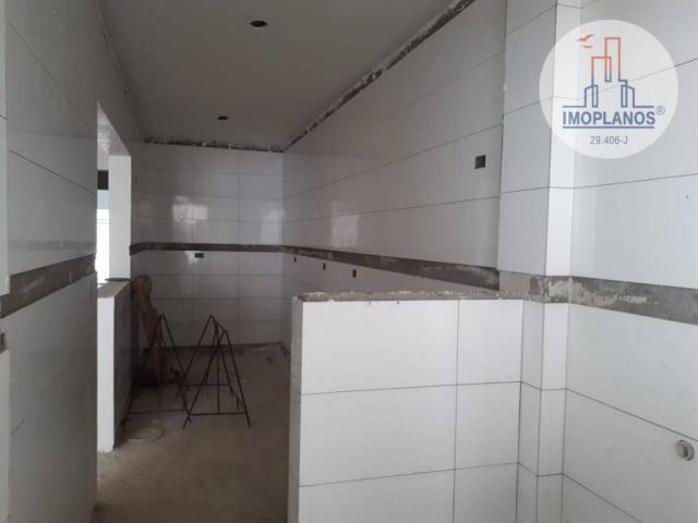 Apartamento com 2 dormitórios à venda, 95 m² por r$ 399.000,00 - canto do forte - praia gr - Foto 9