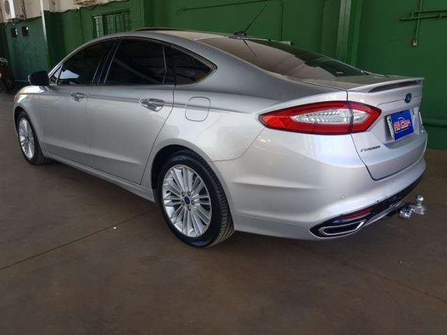 Ford fusion titanium awd 4x4 automatico 2014/2015 prata completo + teto-solar - Foto 6