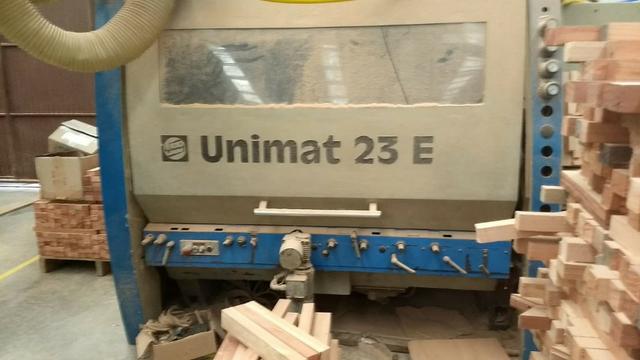 Moldureira Weinig 5 eixos Unimat 23-E