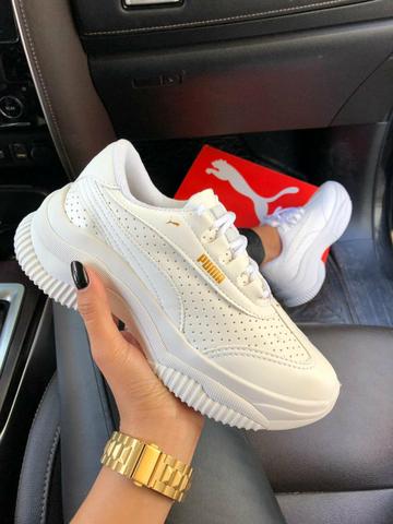 tenis puma feminino brilhoso