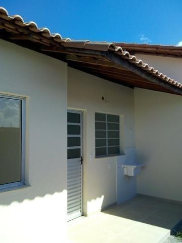 Ano novo casa nova prontas 02 quartos com quintal transporte na porta financiamento caixa - Foto 6