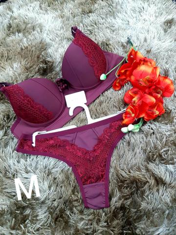 Conjunto ligerie reforçado p m g gg atacado com 10 conjunto 180 fret grates - Foto 6