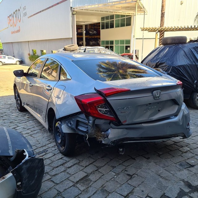 Motor Câmbio Airbag Farol Porta Lanterna Capô Honda Civic 2.0 2020 Sucata - Foto 4