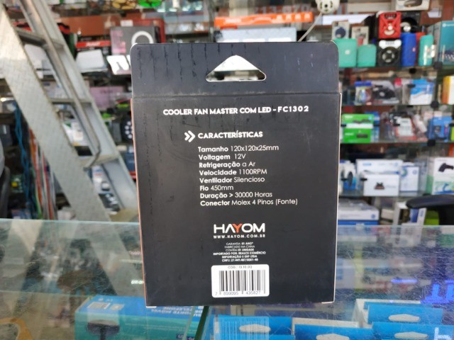 Cooler Fan Master LED Colorido (honestidade e qualidade JK eletrônicos) - Foto 2