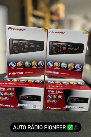 Pioneer mvh 98ub novo 1 ano de Garantia 