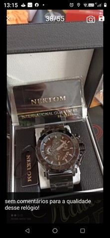 Relógio esportivo importado original marca Nektom  - Foto 5