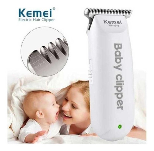 Máquina Cortar Cabelo baby bebê Aparador Kemei Km-1319 
