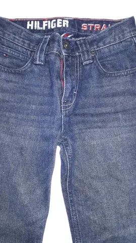 Calça Jeans Infantil Tommy Hilfiger Straight ( Original) Freedom tam 7 - Seminova ótima