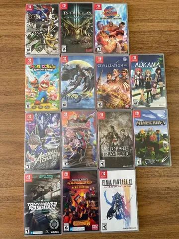 Jogos Nintendo Switch - Novo/ Lacrado - Infinity Eletronics & Games -  Videogames - Parque Residencial Aquarius, São José dos Campos 1077370421