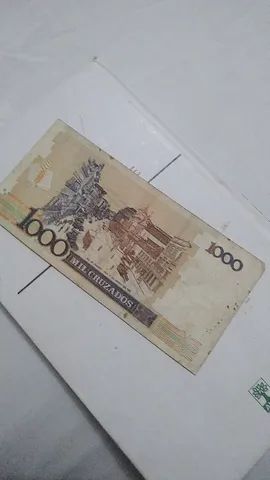 Notas originais 1 brasileira e 1 italiana - Foto 2