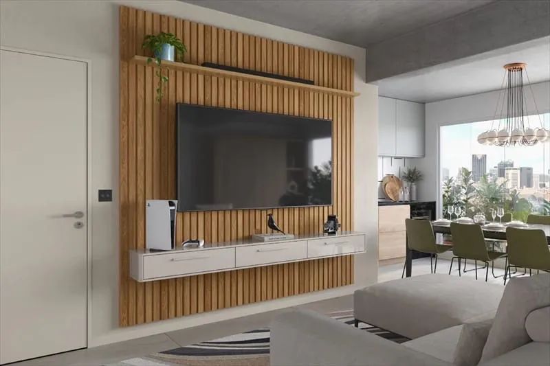 Painel de tv 2,32 largura 2,50 altura frete gratis entrego hoje R$ 1.899,99 A Vista