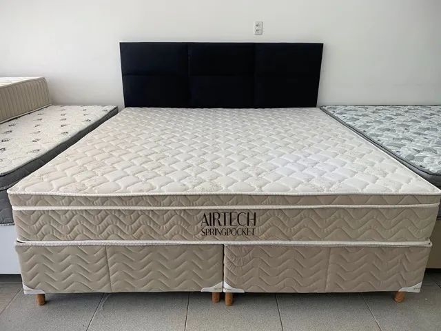 Cama Super king Ortobom 