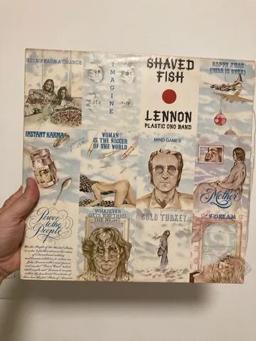 John Lennon Shaved Fish vinil