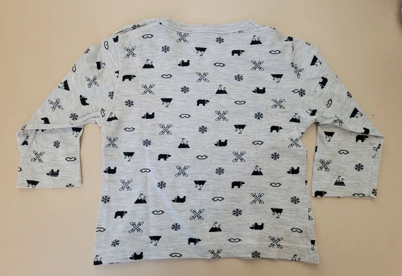 Camisa Infantil Manga Longa -  Milon - Foto 2
