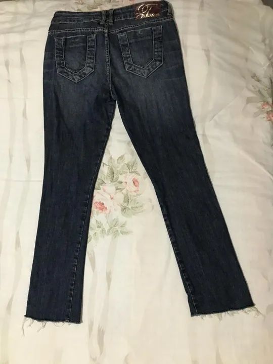 Calça jeans da marca Triton usada - Foto 3