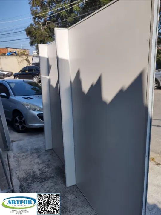 Divisórias Moveis, Divisórias Tipo Biombo, Divisórias Soltas sem Fixação. - Foto 4