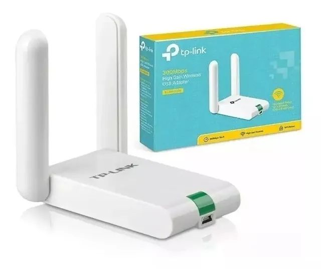 Adaptador Wireless Tp-link Tl-wn 822n 300mbps 2 antenas - Loja Natan Abreu 