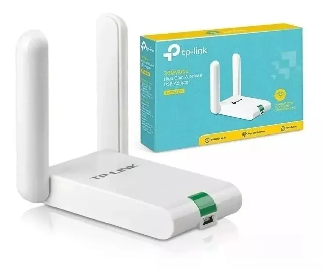 Adaptador Wireless Tp-link Tl-wn 822n 300mbps 2 antenas - Loja Natan Abreu