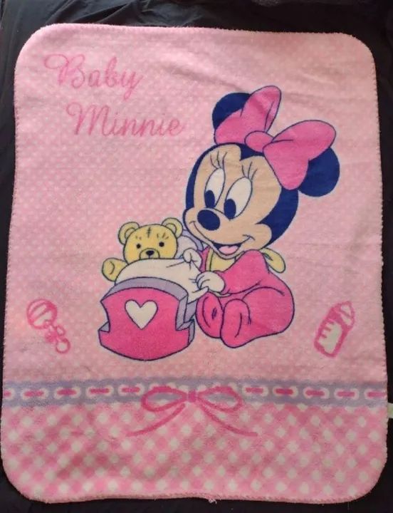 Cobertor Bebê Baby Minnie