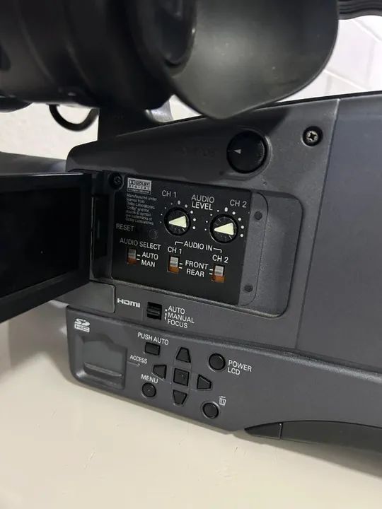 Câmera Filmadora Panasonic avchd + Tripé + bolsa Bag - Foto 4