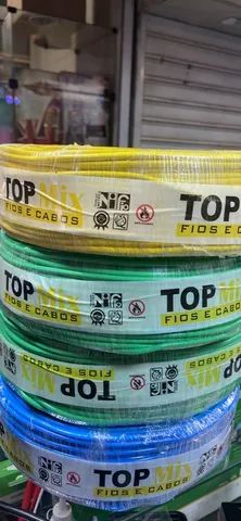 Rolo de fio 2,5 Flexível 100m  ligação de lustre  - Foto 2