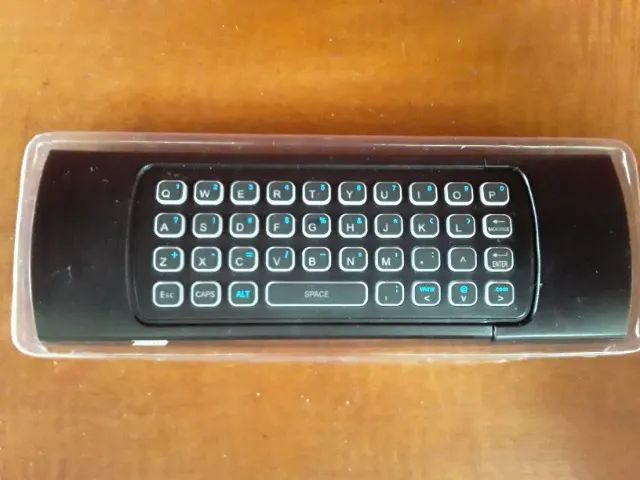 Controle remoto Air Mouse universal com teclado luminoso - Foto 4
