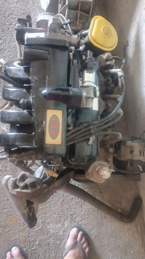 Motor e caixa do Ford fiesta 97 leia a descricao... *Tenho a baixa do Detran* - Foto 2