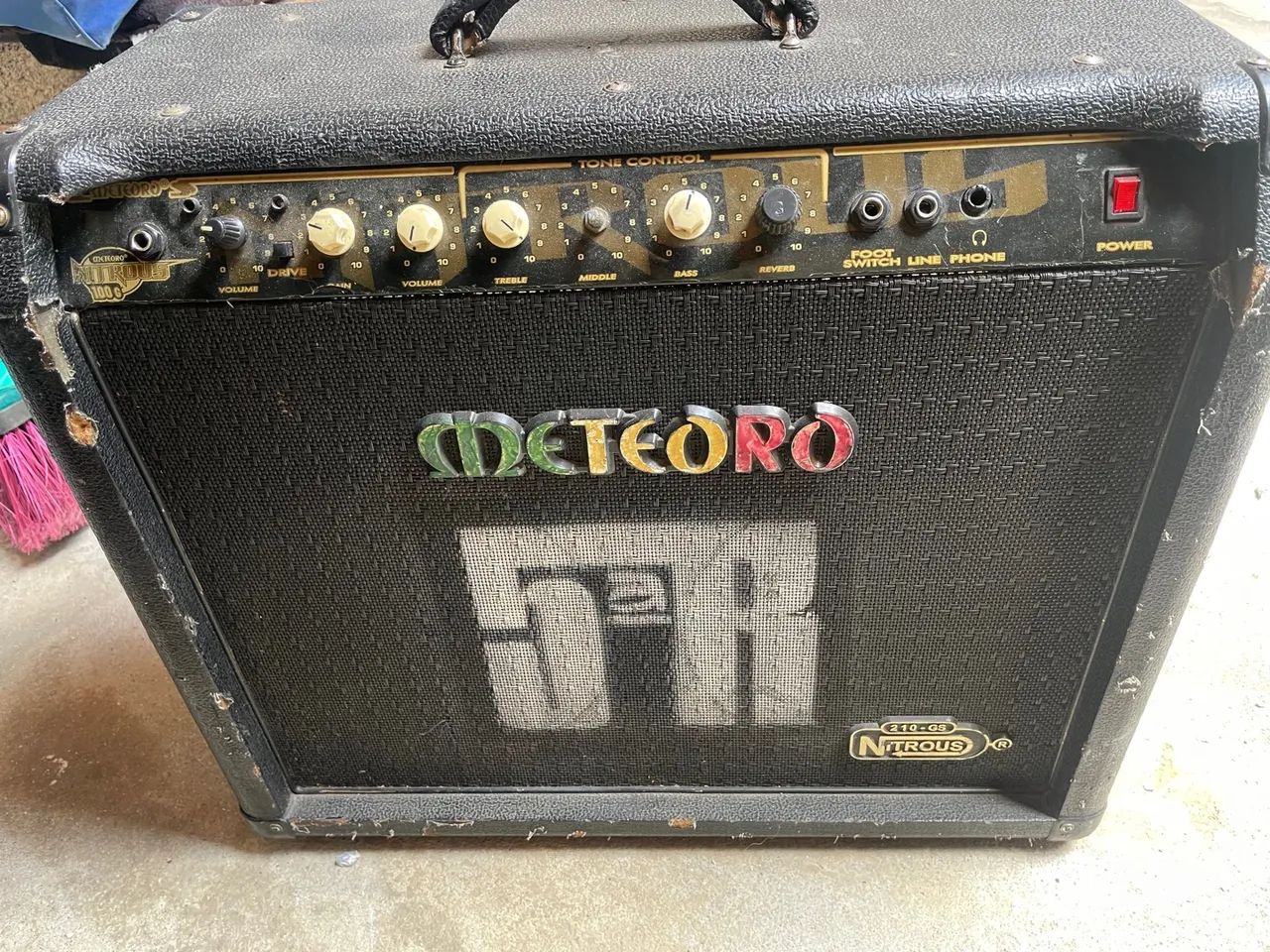Amplificador da Meteoro Nitrus 100w 