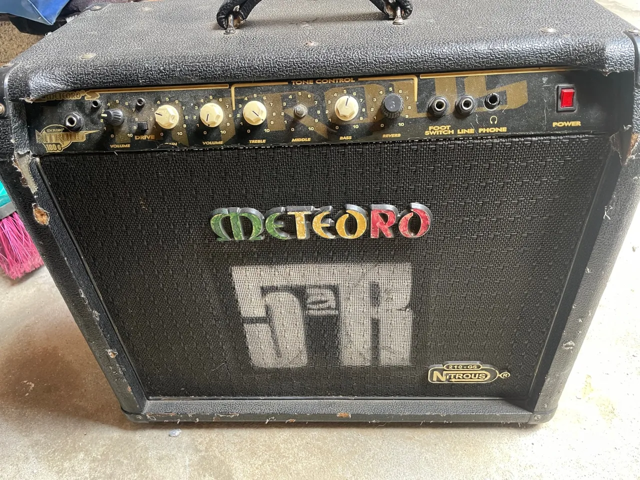 Amplificador da Meteoro Nitrus 100w