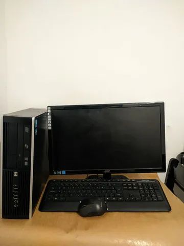 Computador HP Compaq Core i5 4gb RAM completo