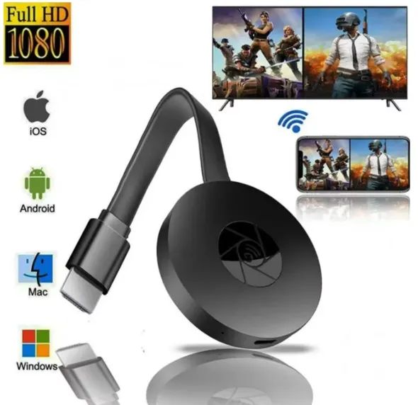 Dongle Miracast (Chromecast)!!! Produto Novo!!! Passo Cartão!!!