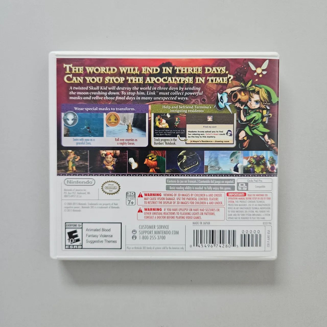 The Legend of Zelda: Majora's Mask 3D - Nintendo 3DS - Foto 3