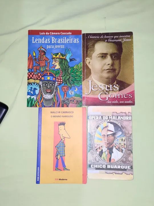 Livros usados em ótimo estado!